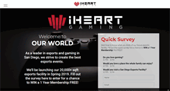 Desktop Screenshot of iheartgaming.com